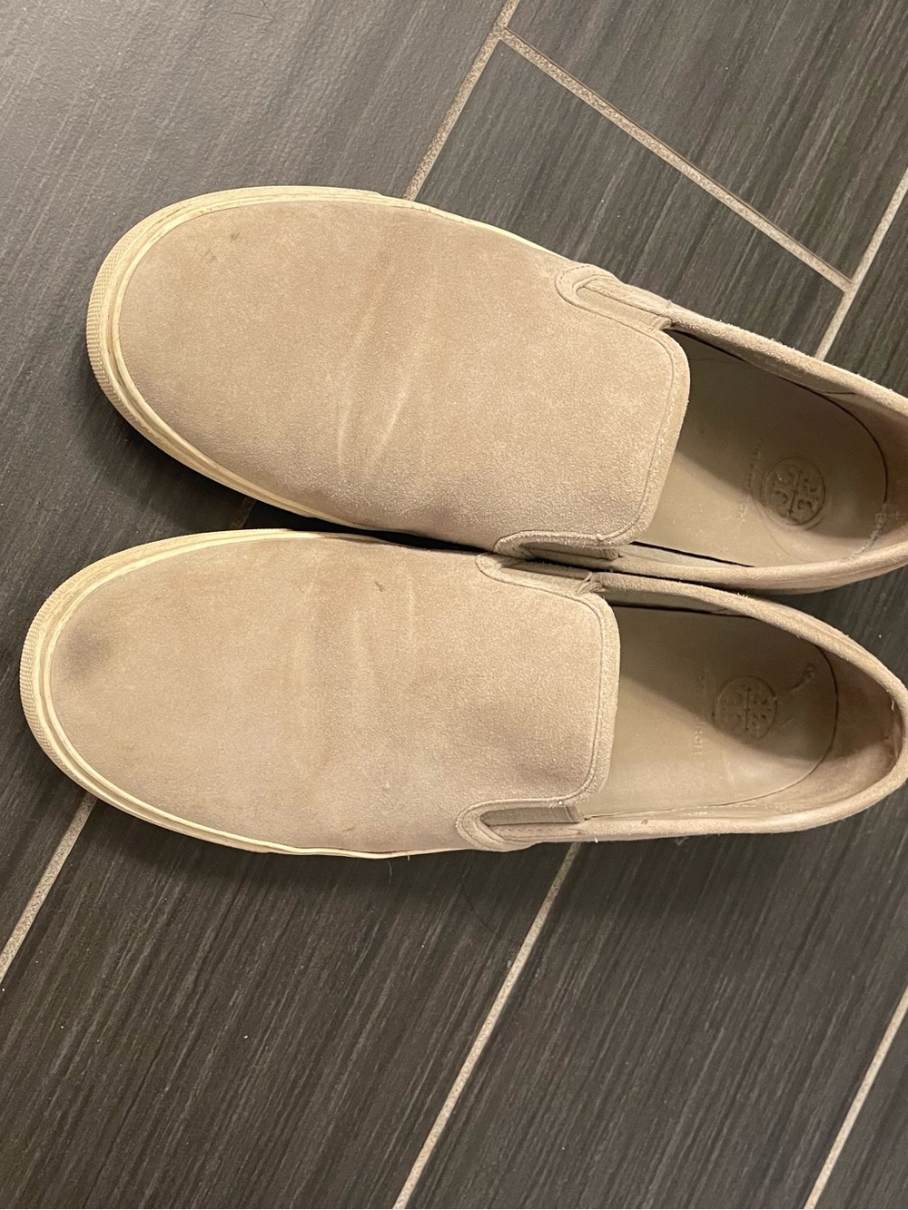 Tory Burch Women Suede Slip-On Sneakers
